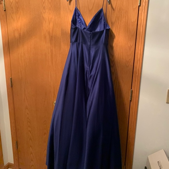 Royal Blue Prom Dress - Picture 2 of 4
